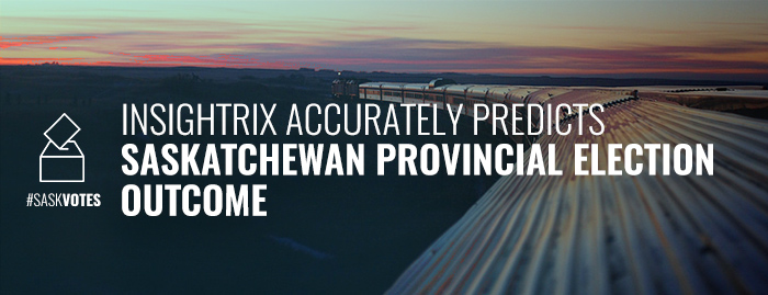 Insightrix Accurately Predicts Saskatchewan Provincial Election 2016