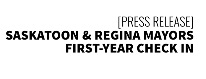 press-release-Saskatoon & Regina Mayors