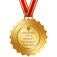 Award Top 5 Market Research Podcast - Insightrix Research