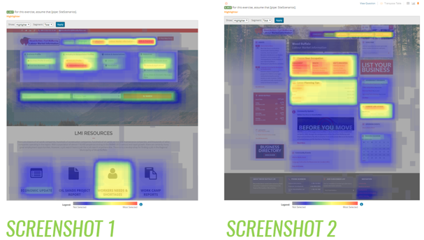 Website UX Testing, Website testing, heat mapping