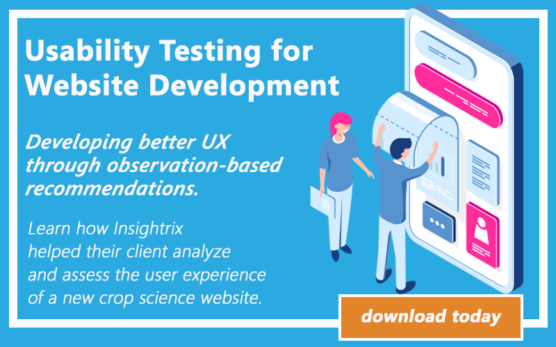 Usability Testing, Insightrix UX